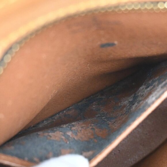 LOUIS VUITTON Logo Drouot Shoulder Bag Monogram Leather Brown - Picture 11 of 16